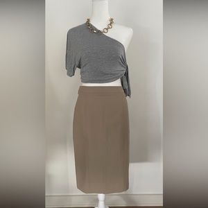 Body by Victoria khaki skirt